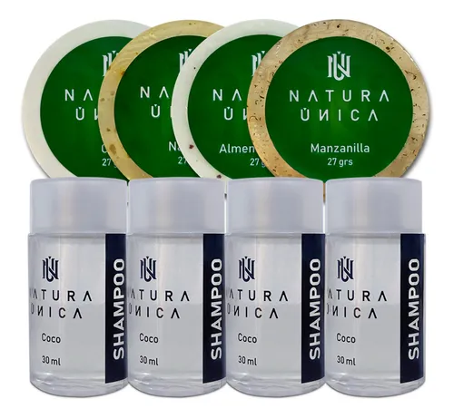 Jabón y Shampoo Hotelero (100 pz) - Presentación Clásica