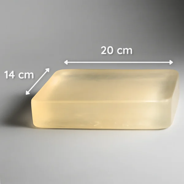 Jabón Base Glicerina Transparente (1 kg)